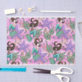 Schattig Mermaids Tissue Paper Tissuepapier (Craft)