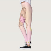 schattig met bloemen leggings (Links)