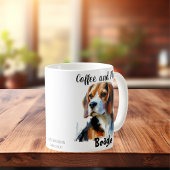 Schattig Mijn Beagle Personaliseer Koffiemok