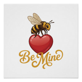 Schattig Mijne Honingraat Perfect Poster