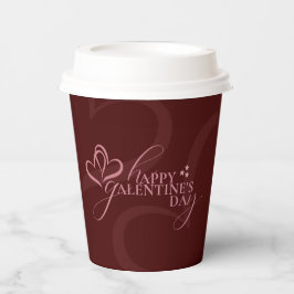 Schattig Minimaal Modern Chique Script Galentines  Papieren Bekers