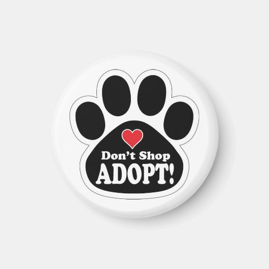 Schattig modern huisdier citaat aannemen niet wink magneet (Voorkant)