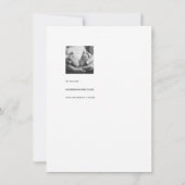 SCHATTIG | Modern & Liefdevolle geboortekaartje Save The Date (Achterkant)