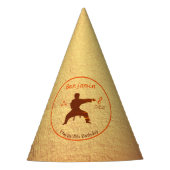 Schattig Modern Martial Arts Karate Kinder 8e Verj Feesthoedjes (Voorkant)