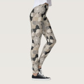 Schattig modern tegelpatroon leggings (Rechts)