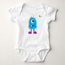 Schattig Monster Baby Bodysuit - Leuk en Speels