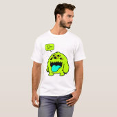 schattig monster boo t-shirt (Voorkant volledig)