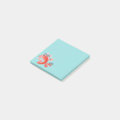 Schattig Monster Grappige Gekke Kinderen Post-it® Notes (Schuin)