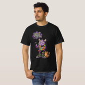 Schattig Monster & Kat T-shirt (Voorkant volledig)