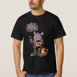 Schattig Monster & Kat T-shirt