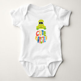 schattig monster romper