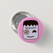 Schattig Monster Ronde Button 3,2 Cm (Voorkant /achterkant)