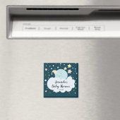 SCHATTIG Moon Baby shower Favor Magnet (Insitu (Vaatwasser))