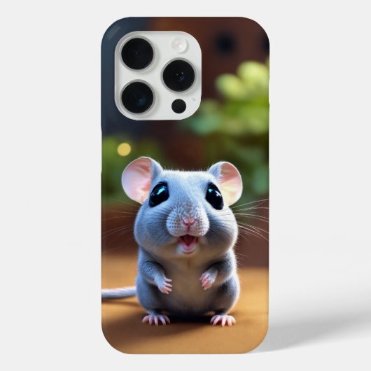 Schattig muisontwerp iPhone 15 Pro-Hoesje Case-Mate iPhone Case (Achterkant)