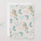 Schattig naaiend geborduurd Vrijgezellenfeest Kaart (Achterkant)