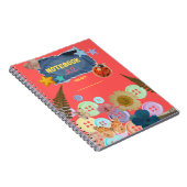 Schattig Natuur Whimsy Notitieboek (Rechterzijde)