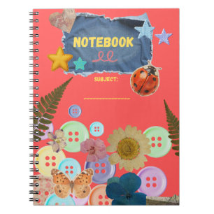 Schattig Natuur Whimsy Notitieboek 
