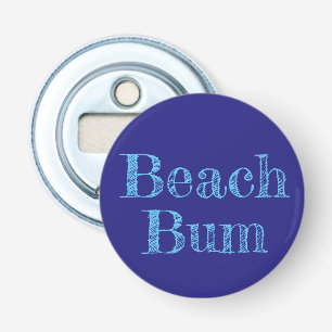 schattig nautisch LEVEN IS BEETER AAN DE STRAND so Button Flesopener