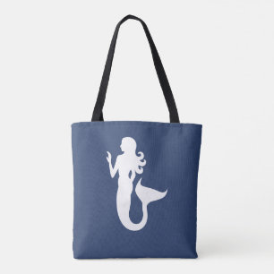 schattig nautisch MERMAID-thema   Tote Bag