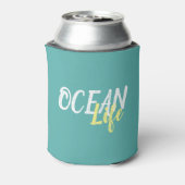 schattig nautisch OCEAN LIFE | Blikjeskoeler (Blikje Achterkant)