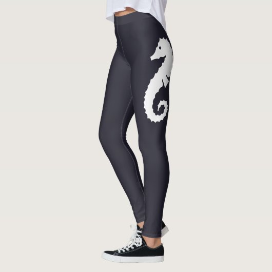 schattig nautisch SEAHORSE | Leggings (Links)