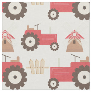 Schattig neer op de verbinding van de Tractor van Stof