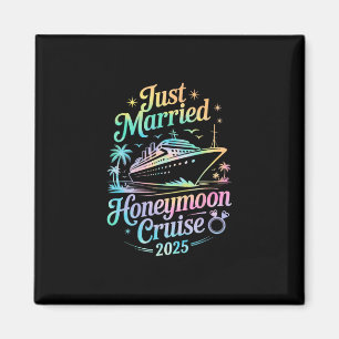 Schattig Net Getrouwd Honeymoon Cruise 2025 Nieuwg Magneet