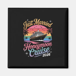 Schattig Net Getrouwd Honeymoon Cruise 2026 Nieuwg Magneet