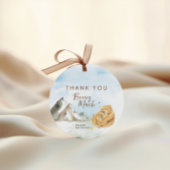 Schattig neutraal Beer draagt veel Baby Bedankjes Labels