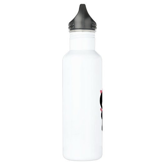 Schattig Ninja Meisje Waterfles (Links)