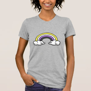 Schattig Non-binair Regenboog T-shirt