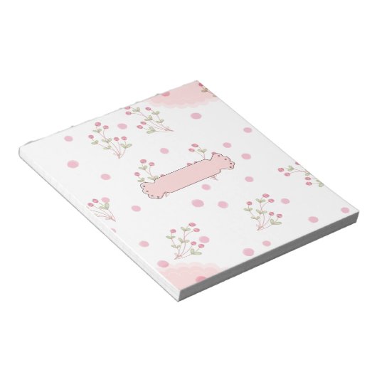 schattig notebook notitieblok (Schuin)