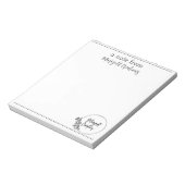 Schattig notitieblok (Linkerzijde)