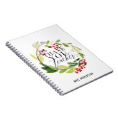 schattig notitieboek van florese elegante leraar (Rechterzijde)