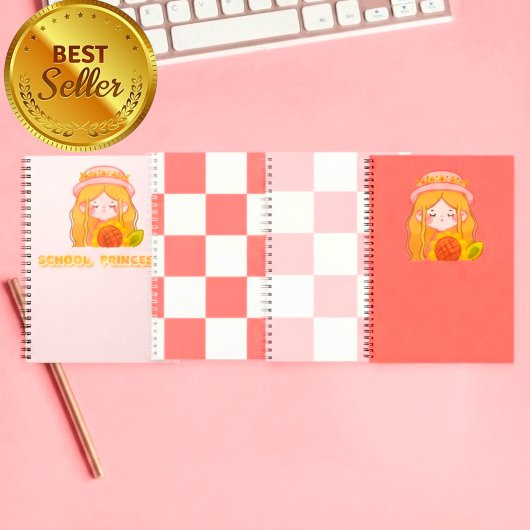Schattig notitieboek voor meisjes