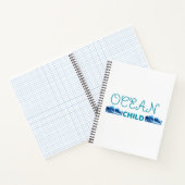 Schattig Oceaan Kind Notitieboek (Binnen)