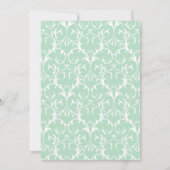 Schattig Oerwoud Cheetah Baby shower Invitation Kaart (Achterkant)