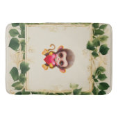 Schattig Oerwoud Valentijn Monkey Badmat (Voorkant)