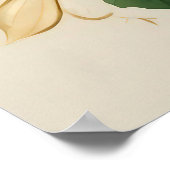 Schattig Oerwoud Valentijn Monkey Poster (Hoek)