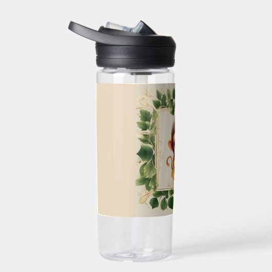 Schattig Oerwoud Valentijn Monkey Waterfles (Rechts)