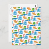 Schattig Oerwoud van kinderen Briefkaart (Voorkant / Achterkant)