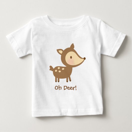 Schattig Oh Hert Puns Humor Voor Baby's (Voorkant)