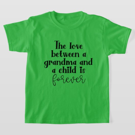 schattig oma liefde woord kunst unisex t-shirt (Laagn)