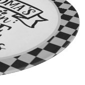 schattig oma's keuken koffie taart knuffels woord  snijplank (Hoek)