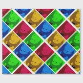 schattig omslagpapier voor cartoon cadeaupapier (Vlak)