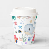 Schattig onder water papieren bekers (Links)