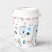 Schattig onder water papieren bekers (Rechts)