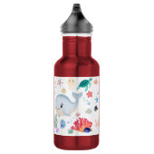 Schattig onder water waterfles (Rechts)
