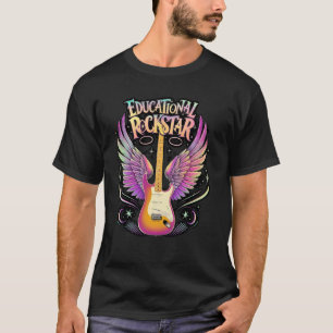 Schattig ONDERWIJS ROCKSTAR Kinderdagverblijf Pre- T-shirt