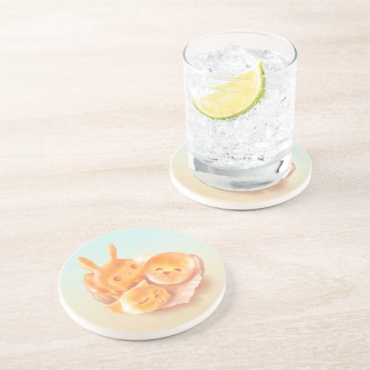 Schattig Onderzetter voor gebroken brood (Zijkant)